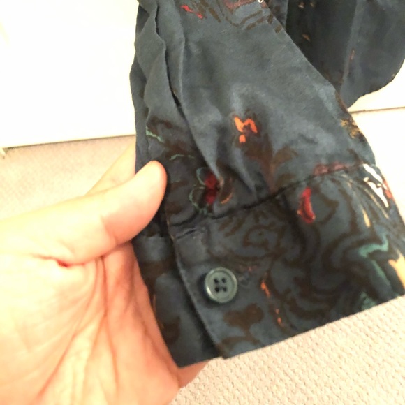 Coldwater creek floral button down - Picture 4 of 6